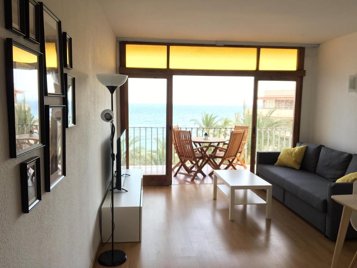 Apartamento Con Vistas Al Mar. Primera Linea De Playa. Aguadulce  Eksteriør bilde