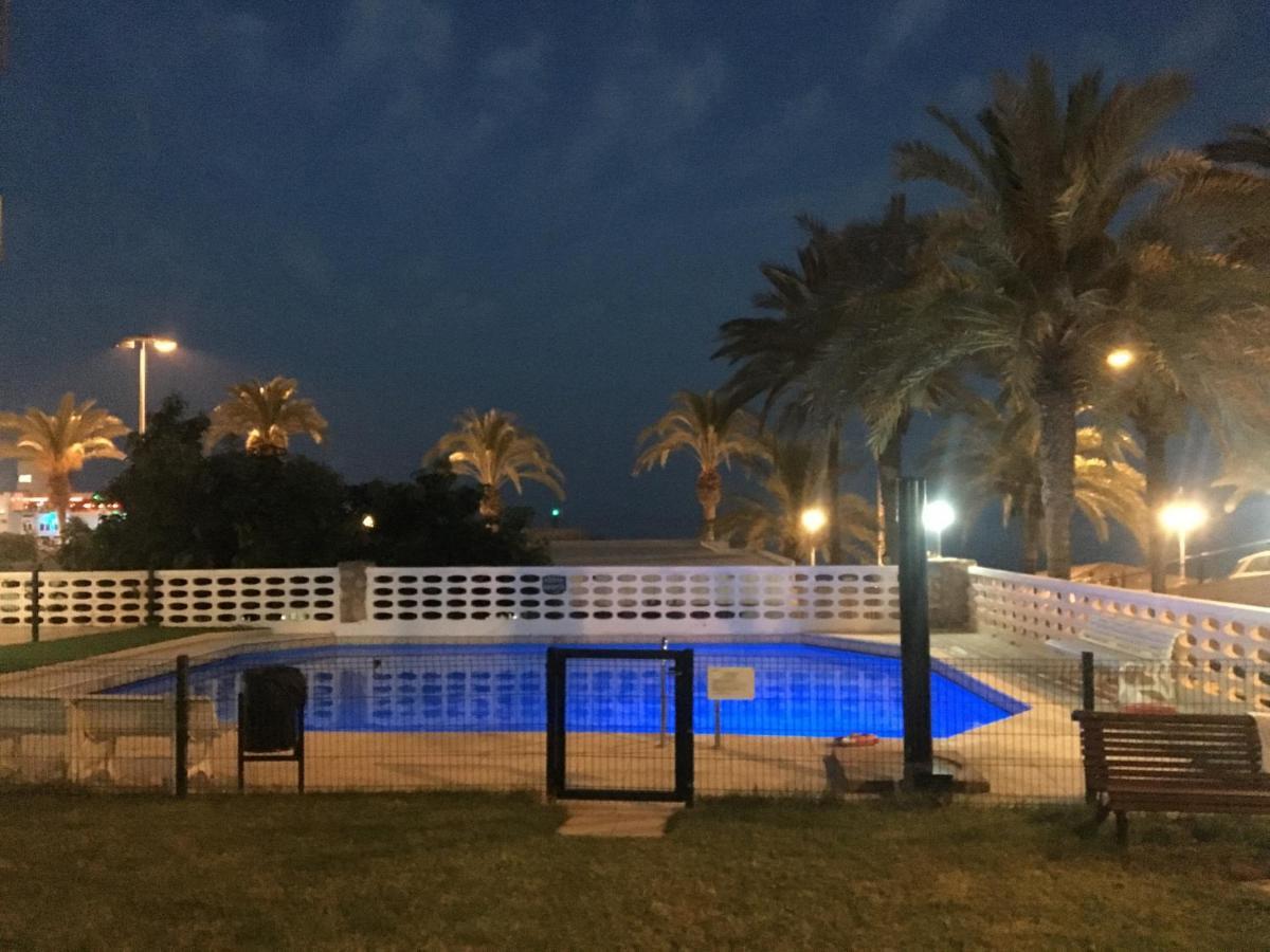 Apartamento Con Vistas Al Mar. Primera Linea De Playa. Aguadulce  Eksteriør bilde