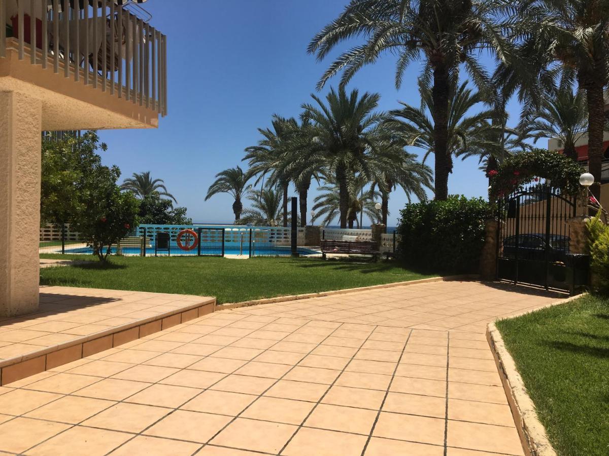 Apartamento Con Vistas Al Mar. Primera Linea De Playa. Aguadulce  Eksteriør bilde