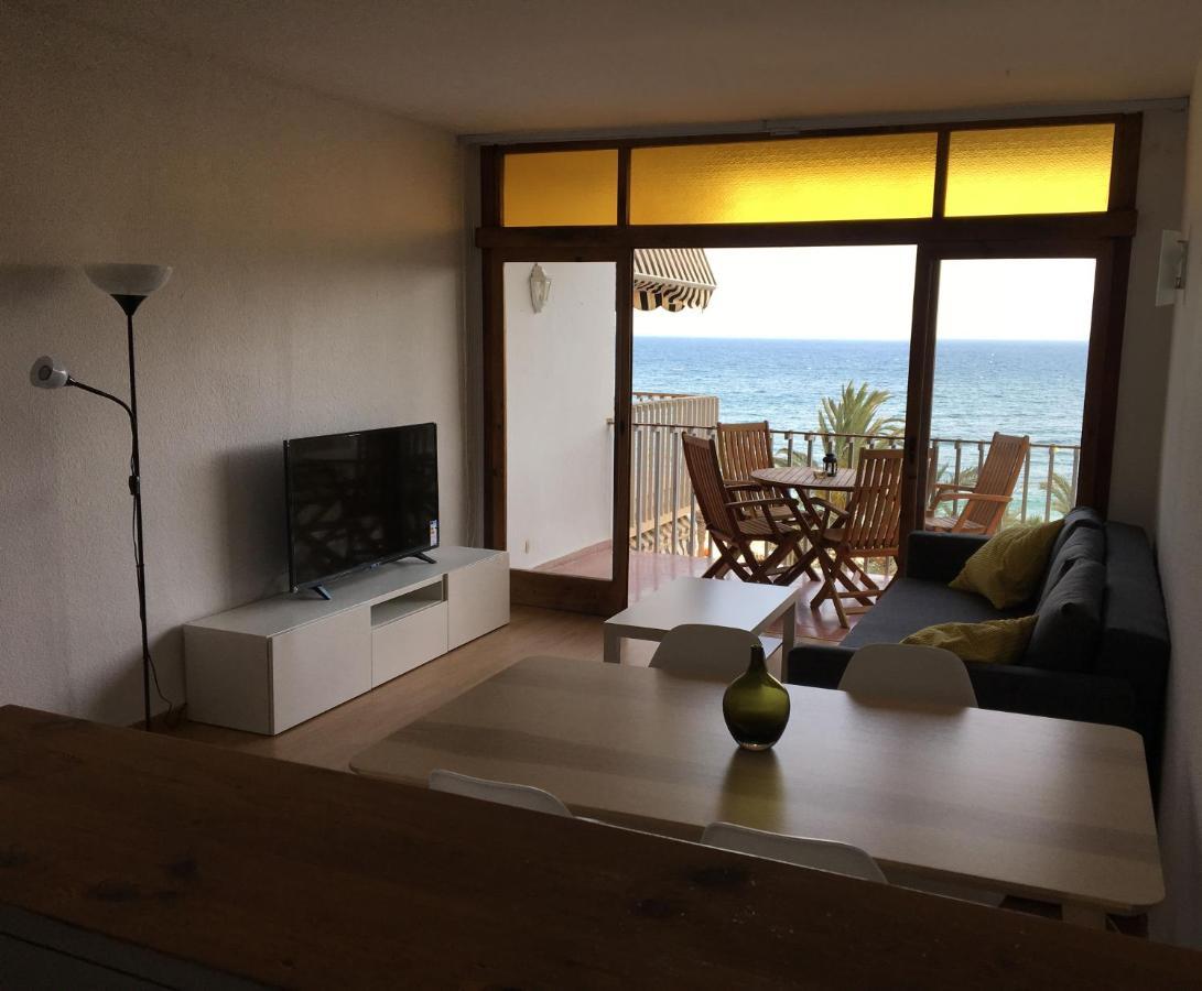 Apartamento Con Vistas Al Mar. Primera Linea De Playa. Aguadulce  Eksteriør bilde